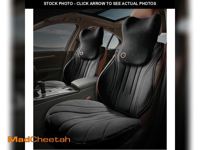 Lot 74-14283694 - Vyonix Perforated Suede Seat Cushion for Cars 2-Pack - UNUSED