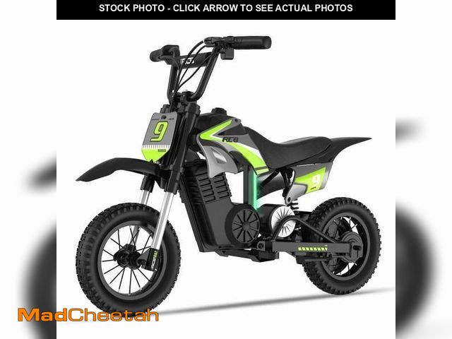 Lot 74-13609033 - RCB R9XPro 36V Electric Dirt Bike for Kids,350W Electric Motorcycle,3 Speeds up to 15.5mph,10-mile R...