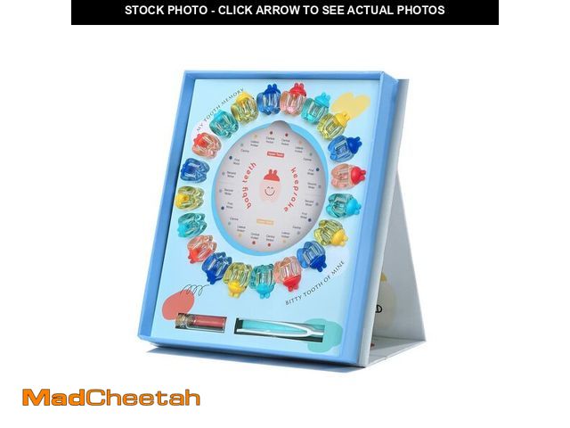 Lot 74-12440443 - ONCEBABY Tooth Fairy Box for Boys, Tooth Boxes for Lost Teeth for Kids, Newborn Baby Birthday And Sh...