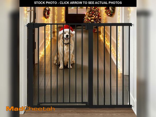 Lot 74-12799711 - Baby Safety Gate, 36" Tall, 29.5-48.8" for Stairs and Doorway,Pressure Mount Gate for Ages 6 to 36 M...