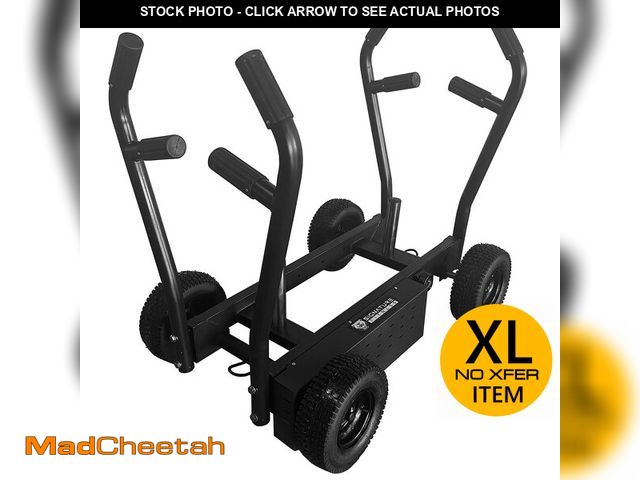 Lot 74-12694221 - Fitvids SF-PS Sisyphos Push Sled - 8 Adjustable Levels of Resistance Plus Plate Loaded Weight Resist...