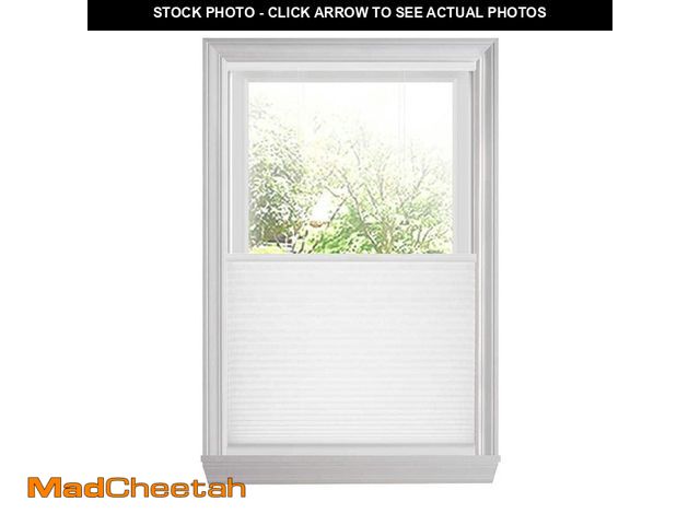 Lot 74-14275912 - Home Decorators Collection Snow Drift Top Down Bottom Up Cordless Light Filtering Cellular Window Sh...