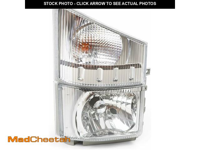 Lot 74-14368325 - Jecoupoon Headlight Assembly Compatible with 2008-2020 NPR NPR-HD NQR NRR - UNUSED