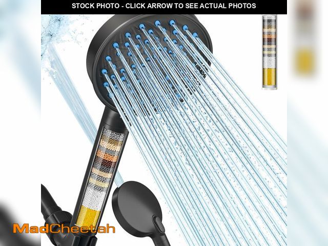 Lot 74-12875338 - Cobbe Filtered Shower Head with Handheld, High Pressure 7-mode Showerhead with Filters for Hard Wate...