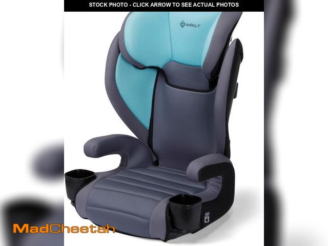 Lot 74-12096450 - Safety 1st Grow and Go 2-in-1 Booster Car Seat with ComfortWings, Converts High-Back to Backless, 19...
