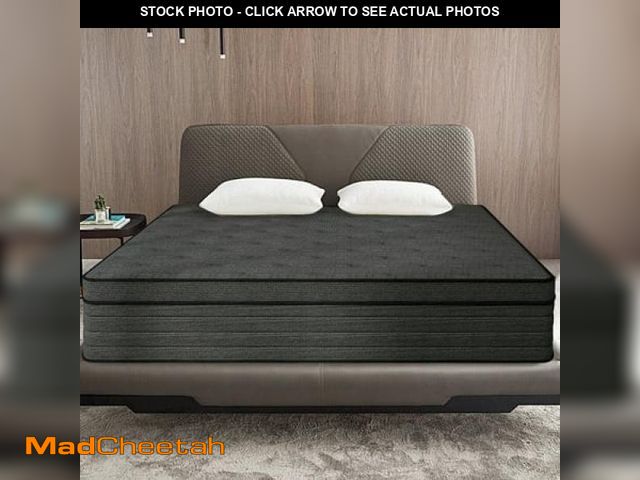 Lot 74-12402773 - 14 Inch King Mattress Hybrid Mattresses Medium Firm in a Box - UNUSED
