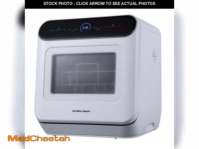 Lot 74-12723634 - Hamilton Beach Portable Countertop Mini Dishwasher With 5l Built-In Water Tank - UNUSED