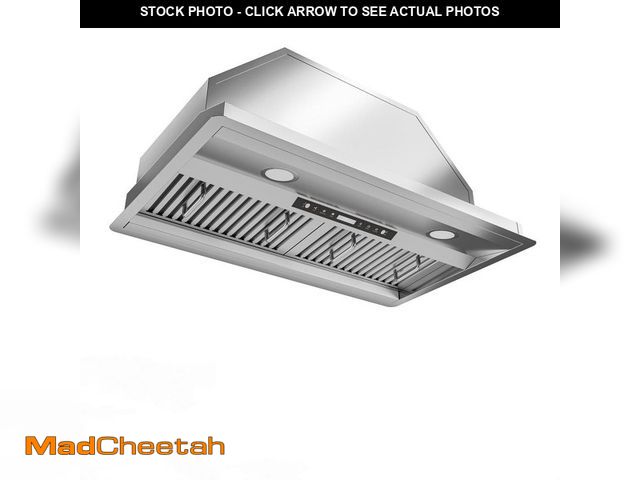 Lot 74-14344671 - IUDommy 30 in. 900 CFM Convertible Ducted to Ductless Insert Range Hood in Stainless Steel with Touc...