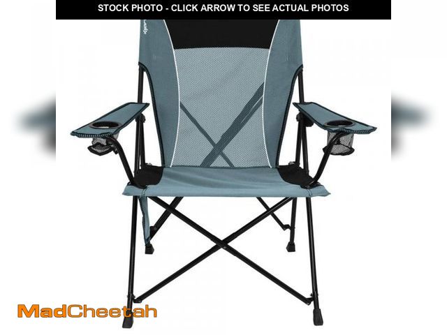 Lot 74-12424750 - Kijaro Hallett Peak Gray Dual Lock Chair - UNUSED
