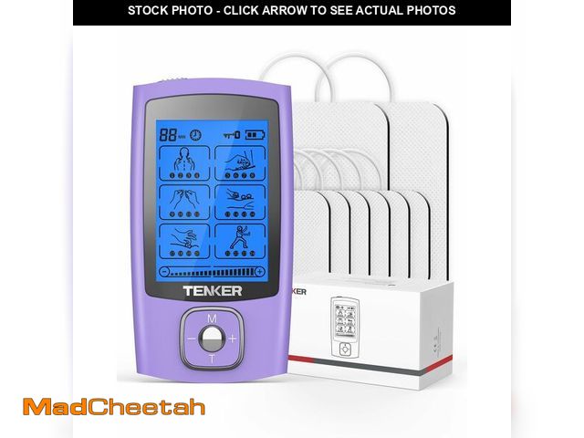 Lot 74-13368311 - TENKER TENS Unit Muscle Stimulator 24 Modes TENS EMS Machine for Pain Relief Therapy/Pain Management...