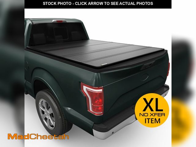 Lot 74-12785015 - AUTOSAVER88 Hard Quad Fold Truck Bed Tonneau Cover Fit for Ford F-150 F150 2015-2025 with 5.5ft Bed ...