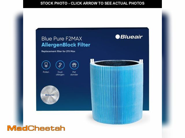 Lot 74-13948038 - Blueair Blue Pure AllergenBlock Filter - Genuine Replacement for Blueair 211i Max Air Purifier - Tra...