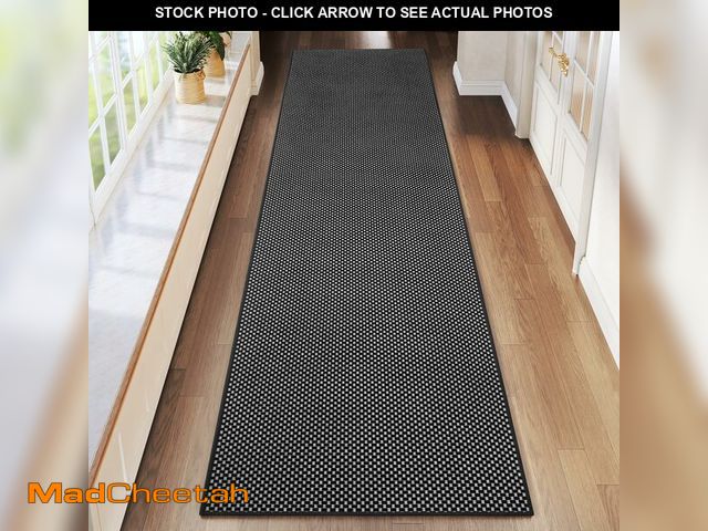 Lot 74-14066681 - YDKGL 2x8 ft Runners for Hallways Extra Long Woven Washable Kitchen Runner Mat Rugs Non Slip, Soft E...