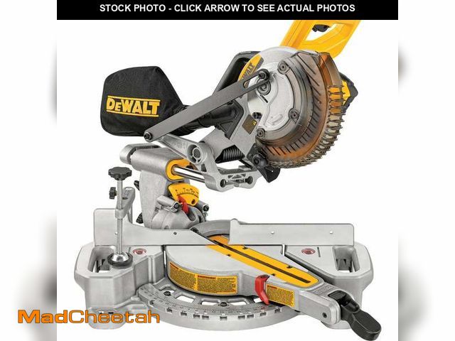 Lot 74-12802459 - DeWalt 20v Max 7-1/4 In. Sliding Compound Cordless Miter Saw Kit With Battery &amp; Charger - UNUSED