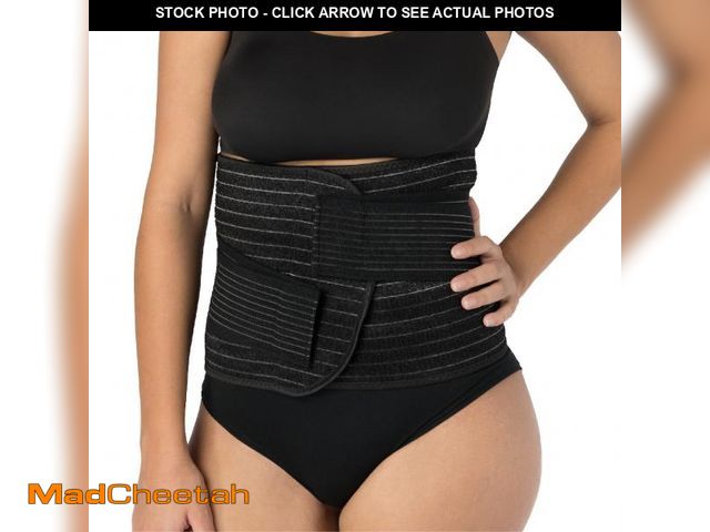 Lot 74-12122498 - UpSpring Shrinkx Belly Charcoal Postpartum Belly Wrap, Adjustable Postpartum Belly Band to Support, ...