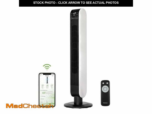 Lot 74-14352183 - Holmes 40' Wi-Fi Tower Oscillating Fan with Clean Breeze - USED