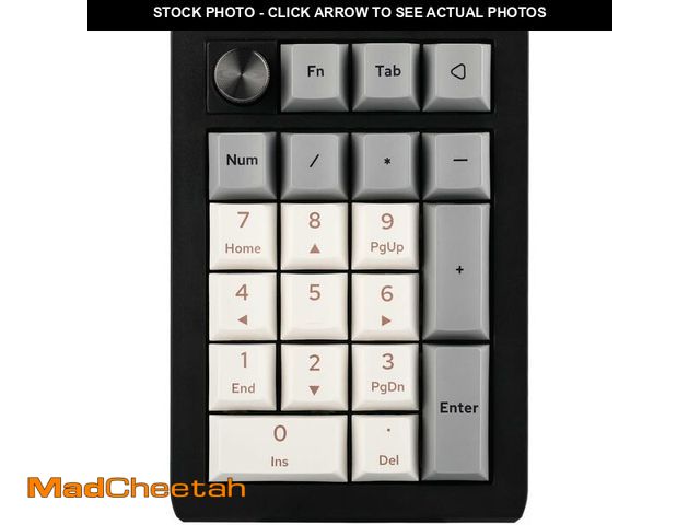 Lot 74-10823545 - EPOMAKER EK21 VIA Gasket Number Pad, Bluetooth 5.0/2.4ghz/Wired Hot Swappable Numpad, with Poron Foa...