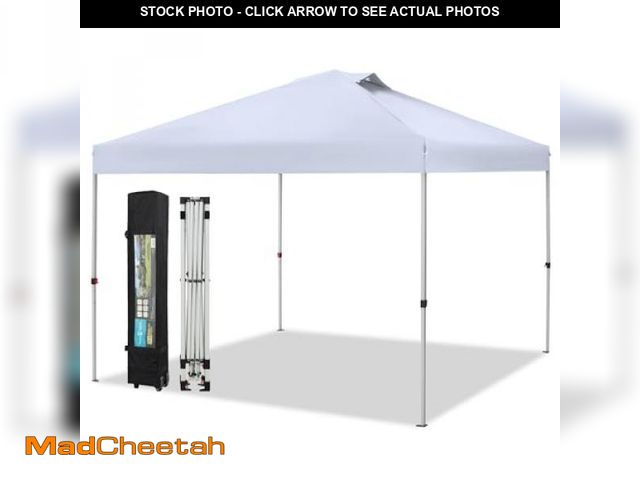 Lot 74-12044491 - Sophia &amp; William Canopy Tent Pop Up 10x10 ft, Outdoor Patio Portable Commercial Canopies Shelter...