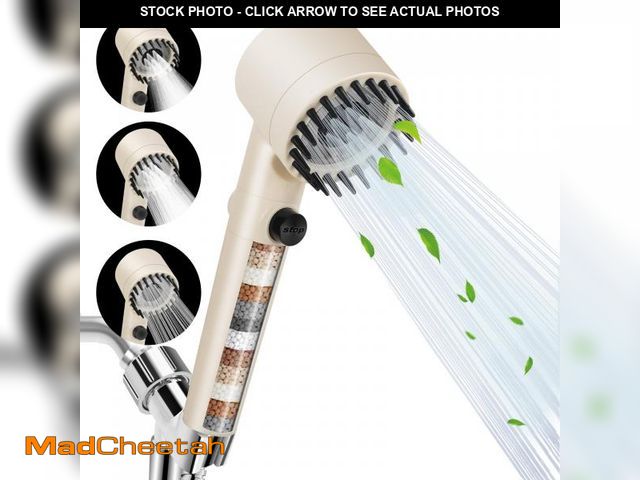 Lot 74-11553123 - Luxsego High Pressure Shower Heads with Handheld Sprayer, Filtered Shower Head Soften Hard Water wit...