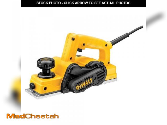 Lot 74-12168175 - DEWALT 5.5 Amp Corded 3-1/4 in. Portable Handheld Planer - USED