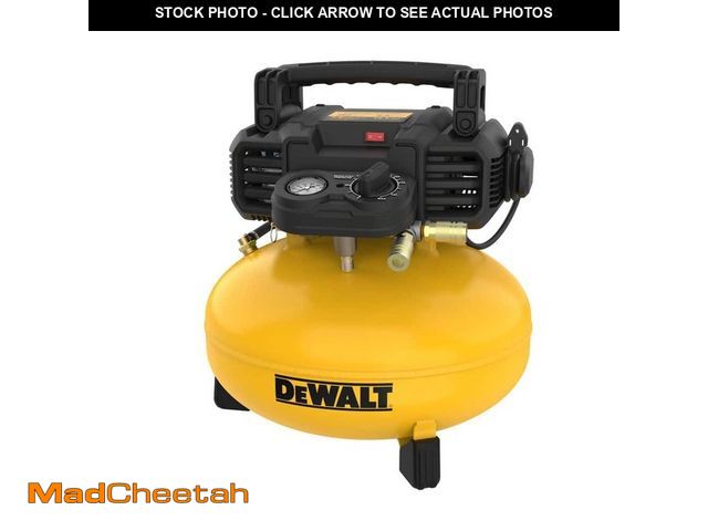 Lot 74-14450332 - DEWALT 6 Gal. 165 PSI Electric Pancake Air Compressor DXCM55126 - UNUSED