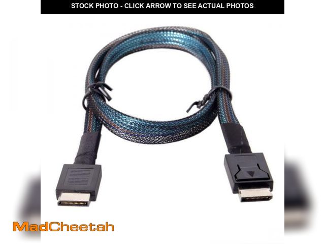 Lot 74-12304842 - ChenYang SFF-8611 Cable OCuLink PCIe PCI-Express 4.0 SFF-8611 4i Male to SFF-8611 Male Data Extensio...