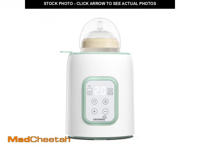 Lot 74-12115385 - GROWNSY Baby Bottle Warmer, 8-in-1 Fast Baby Milk Warmer with Timer for Breastmilk or Formula, Accur...