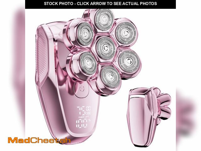 Lot 74-14382779 - MALEGEBAZ Electric Razors for Women - 7D Electric Shaver for Women, IPX8 Waterproof with USB-C Fast ...