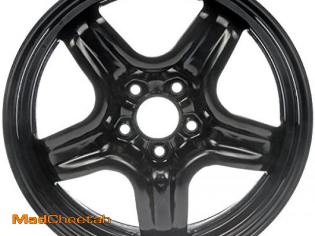Lot 74-12367409 - Dorman 939-101 Wheel Compatible with Select Chevrolet / Pontiac / Saturn Models, Black - UNUSED