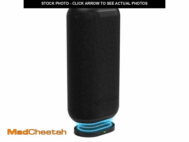 Lot 74-13963411 - Monster DNA Max Portable Bluetooth Speaker, Loud Portable Speaker with 360 Bass Sound and 10W Qi Cer...