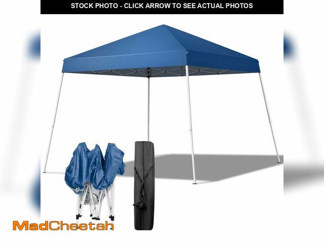Lot 74-14323872 - Ktaxon 10ft x 10ft Ez Pop Up Canopy Tent,Outdoor Sun Shade Shelter,Beach Tent,Outdoor Gazebo for Par...