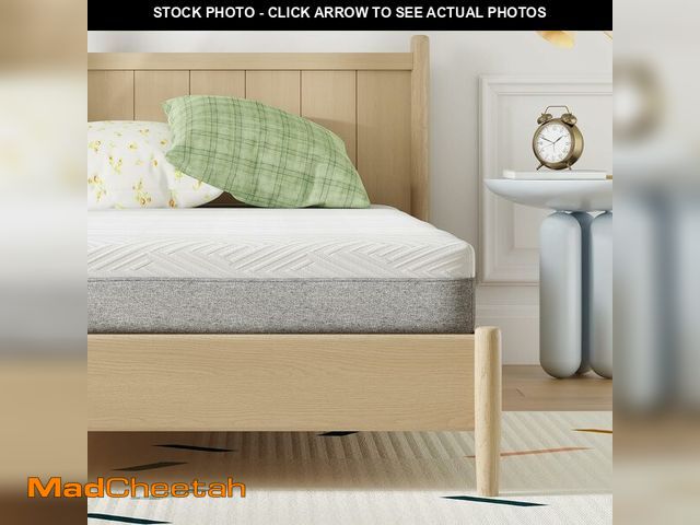 Lot 74-13844736 - Novilla Twin XL Mattress 6 Inch, Gel Memory Foam Mattress Twin XL in a Box for Pressure Relief &amp;...