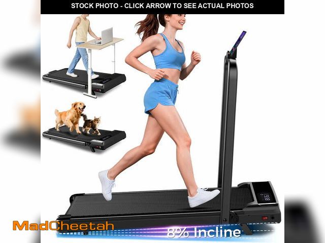 Lot 74-13817925 - Tomile Walking Pad for Home/Office, Folding Treadmill 2.5HP, Under Desk Treadmill with Remote, 320 l...