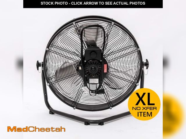 Lot 74-13822563 - Commercial Electric 20 in. 3-Speed High Velocity Shroud Floor Fan - UNUSED