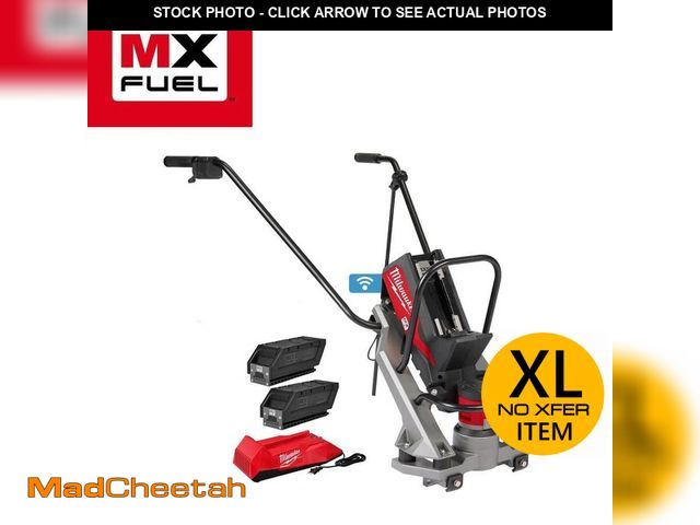 Lot 74-12777283 - Milwaukee MX FUEL Lithium-Ion Cordless Vibratory Screed with (2) Batteries and Charger - UNUSED
