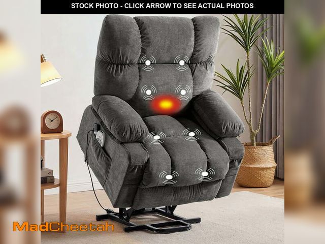 Lot 74-14243621 - JONPONY Power Lift Recliner Chair Recliners for Elderly with Heat and Massage Recliner Chair for Liv...