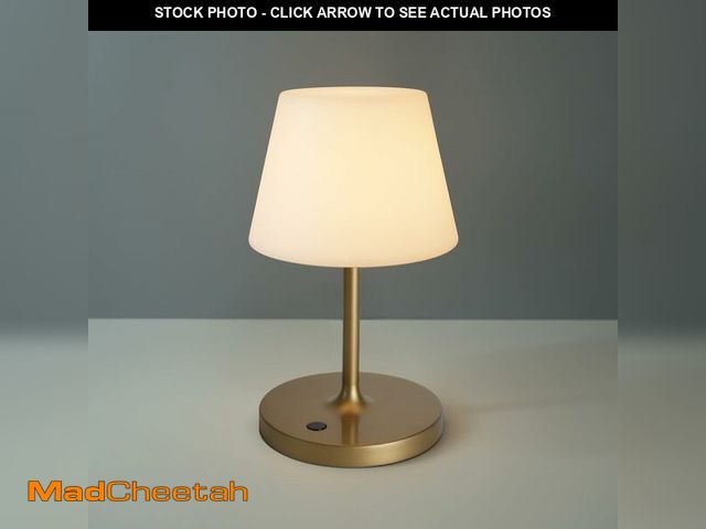 Lot 74-14154771 - WEILAILUX Outdoor Battery Operated Table Lamp Waterproof, 4000mAh Cordless Table Lamp Rechargeable, ...