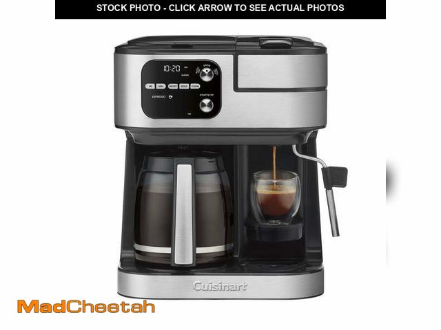 Lot 74-14603831 - Cuisinart Coffee Center Barista Bar 4-in-1 Coffee Maker, 12-Cup Drip, K-Cup, Nespresso &amp; Steam W...