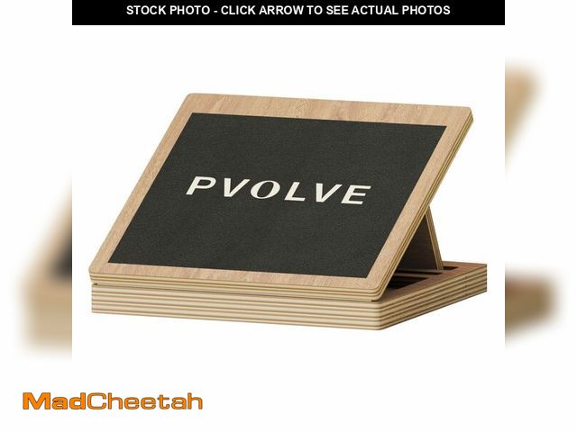 Lot 74-14338646 - Pvolve Slant Board Home Gym Fitness Equipment to Sculpt &amp; Strengthen Lower Body - UNUSED