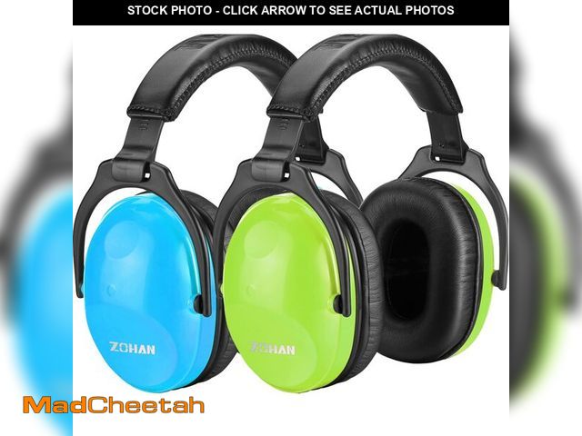 Lot 74-12444955 - ZOHAN Kids Ear Protection 2 Pack,Kids Noise Canceling Headphone for Concerts, Monster Truck, Firewor...