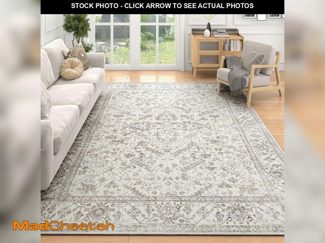 Lot 74-13116304 - SIXHOME 10'x14' Area Rugs for Living Room Washable Rugs Carpet Vintage Traditional Rugs for Bedroom ...