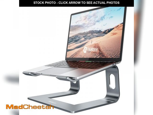 Lot 74-12310957 - Nulaxy C3 Fully Aluminum Detachable Laptop Stand, Ergonomic Computer Riser for Desk, Ventilated Cool...