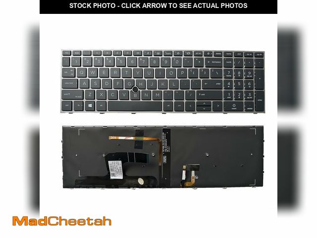 Lot 74-12974348 - Laptop Replacement US Layout with Backlight Keyboard for HP ZBOOK Fury 15 G7 G8 L12764-001 L97968-00...