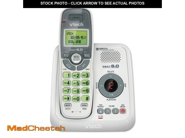 Lot 74-12421473 - DECT 6.0 Cordless Phone System with Digital Answering System - UNUSED