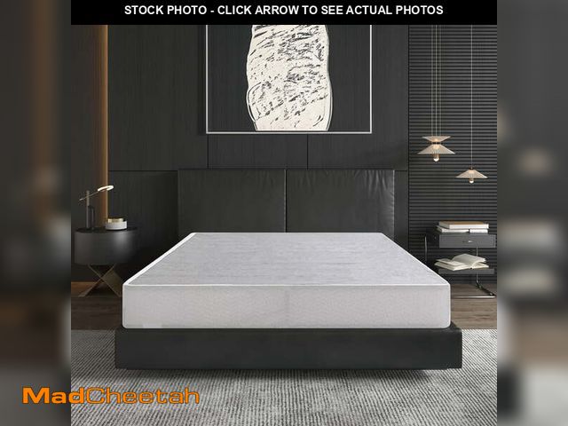 Lot 74-13766154 - EGOHOME 9 inch Queen Size Metal Box Spring, Easy Assembly Mattress Foundation - UNUSED