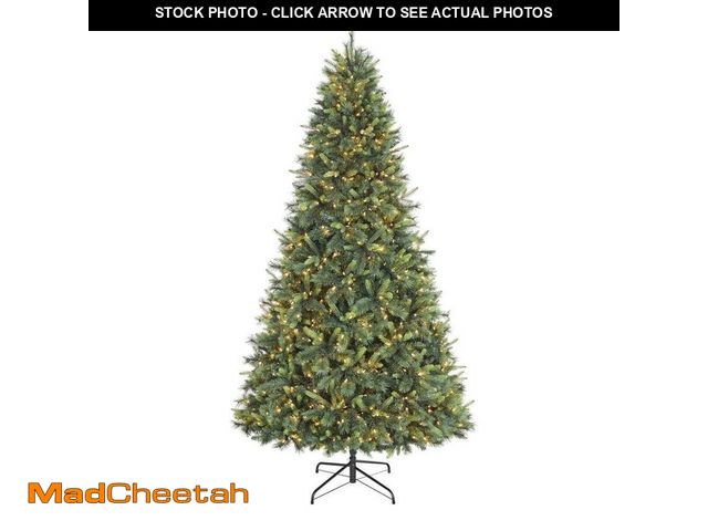 Lot 74-13046384 - Home Accents Holiday 9 ft. Forest Pine LED Pre-Lit Artificial Christmas Tree T17 - UNUSED
