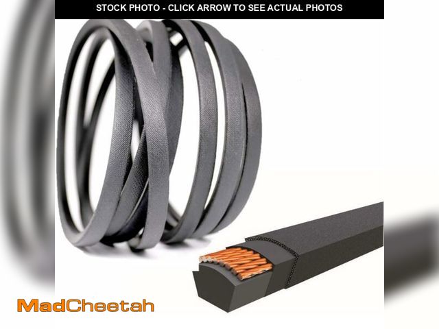 Lot 74-14277856 - Lawn Mower Tractor Deck Replacement Belt 5/8" x 182 1/2" for Country Clipper D-3776-W D3914 - UNUSED