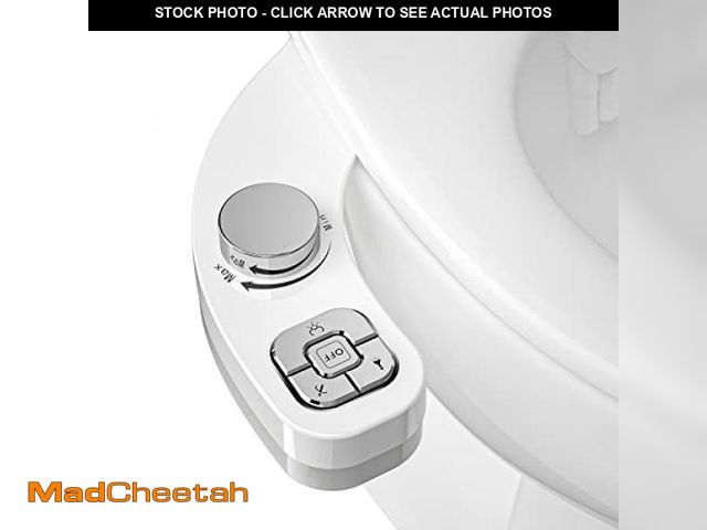 Lot 74-12330541 - PIKETS Bidet Attachment for Toilet, Dual Nozzle (Frontal and Rear Wash) Non-Electric Fresh Water Toi...