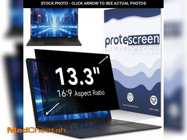 Lot 74-11545161 - 13.3 Inch Laptop Privacy Screen Compatible With Lenovo Hp Dell Acer Asus Thinkpad Envy Xps, 16:9 Asp...