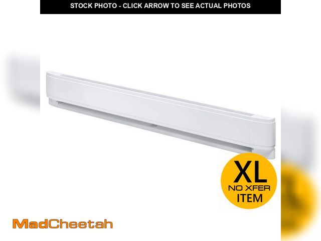 Lot 74-13048344 - Dimplex 75 in. 2000/1500-Watt 240/208-Volt Linear Convector Baseboard Heater - UNUSED